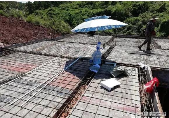 別墅設計圖，地基花了幾十萬，建好后讓大家羨慕不已！