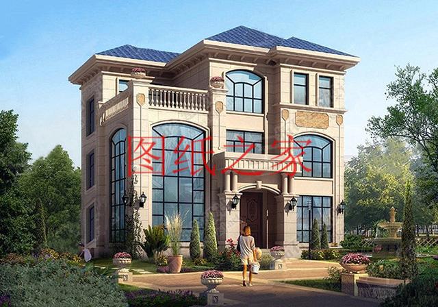 五款農村三層自建房設計圖，美觀又實用，這樣的房子誰不喜歡呢？