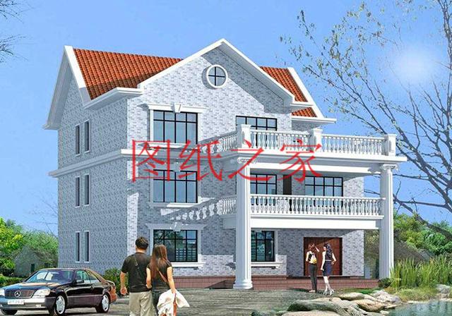 五款農村三層自建房設計圖，美觀又實用，這樣的房子誰不喜歡呢？