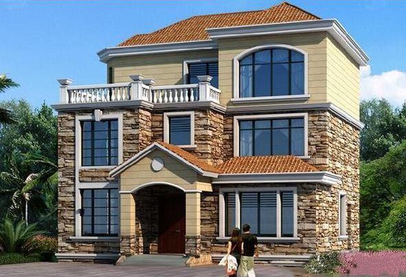 2款三層別墅設(shè)計(jì)圖，都帶露臺(tái)，尤其第二款，豪華無比