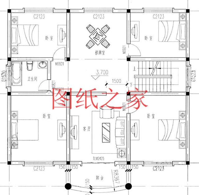 6款豪華時尚農(nóng)村三層別墅設(shè)計圖，戶型好到?jīng)]得挑