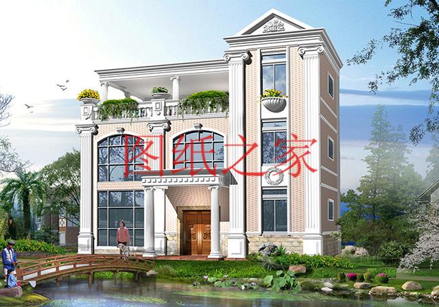 6款豪華時尚農(nóng)村三層別墅設(shè)計圖，戶型好到?jīng)]得挑