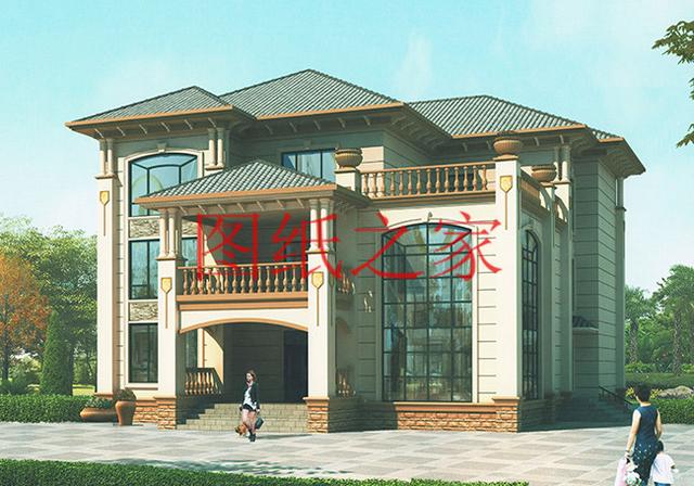 6款豪華時尚農(nóng)村三層別墅設(shè)計圖，戶型好到?jīng)]得挑