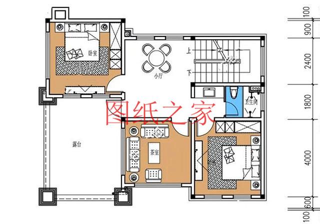 6款豪華時尚農(nóng)村三層別墅設(shè)計圖，戶型好到?jīng)]得挑