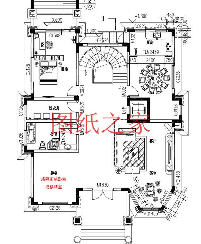 6款豪華時尚農(nóng)村三層別墅設(shè)計圖，戶型好到?jīng)]得挑