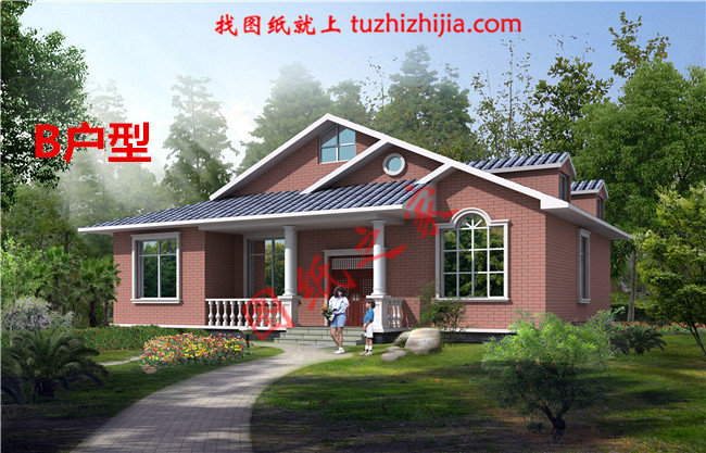 6套一層半小別墅新款農村自建，推薦給要蓋房的你