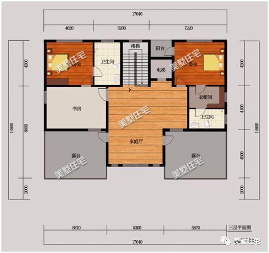 5款三層別墅設(shè)計圖，客廳挑空設(shè)計，既大膽又新穎