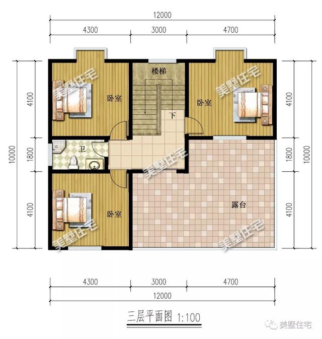 5款三層別墅設(shè)計圖，客廳挑空設(shè)計，既大膽又新穎