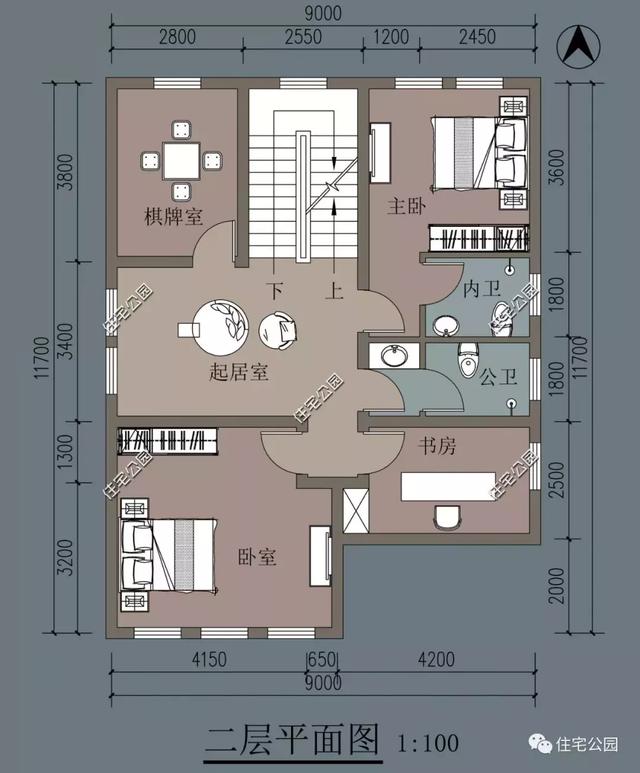 10套經(jīng)典小戶型別墅設(shè)計圖，占地小，實用高，造價低。