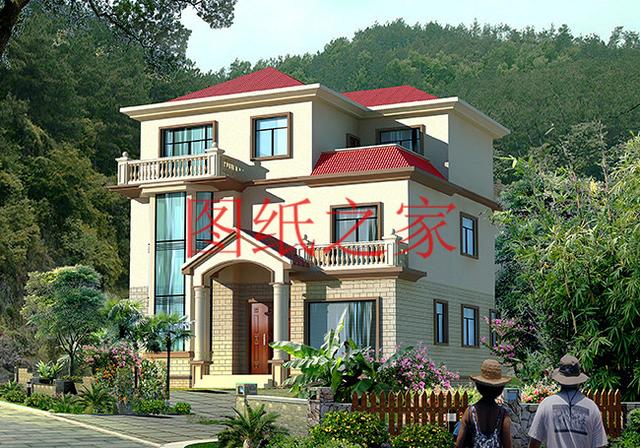 6套三層別墅設(shè)計(jì)圖，端莊大氣，氣勢(shì)恢宏！