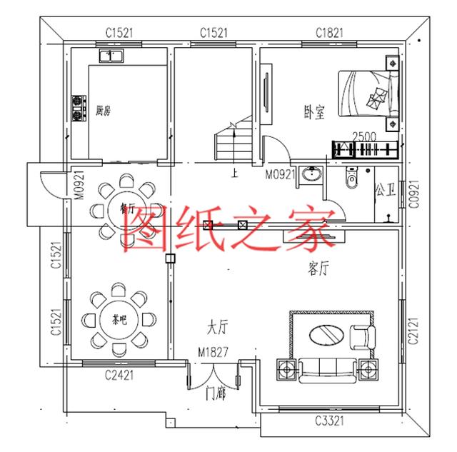 6套三層別墅設(shè)計(jì)圖，端莊大氣，氣勢(shì)恢宏！