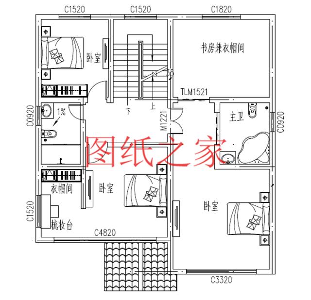 6套三層別墅設(shè)計(jì)圖，端莊大氣，氣勢(shì)恢宏！
