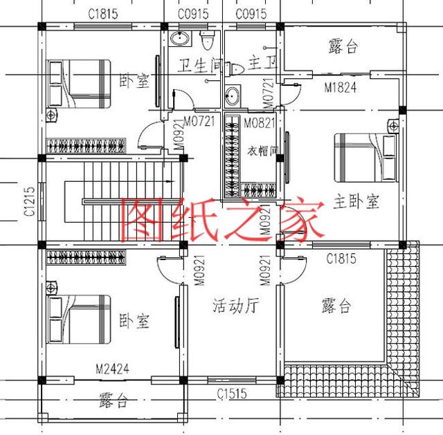 6套三層別墅設(shè)計(jì)圖，端莊大氣，氣勢(shì)恢宏！