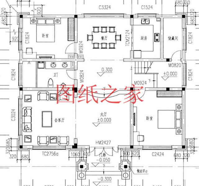 6套三層別墅設(shè)計(jì)圖，端莊大氣，氣勢(shì)恢宏！
