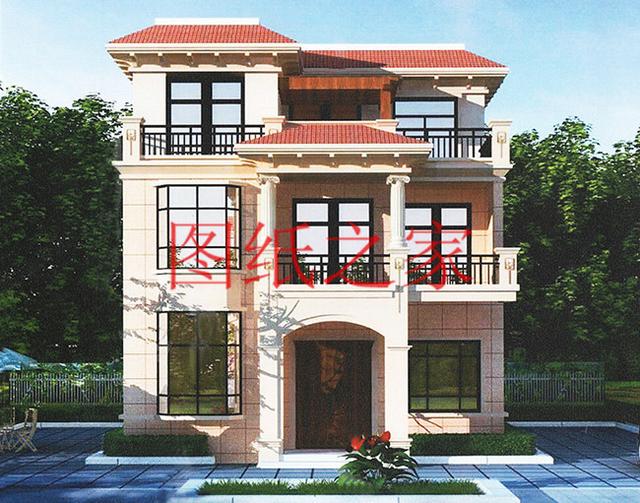 6套三層別墅設(shè)計(jì)圖，端莊大氣，氣勢(shì)恢宏！