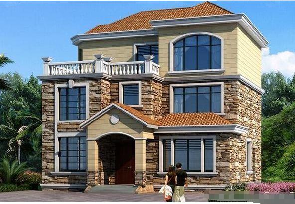 三層帶露臺的別墅設(shè)計(jì)圖，讓您氣派非凡！