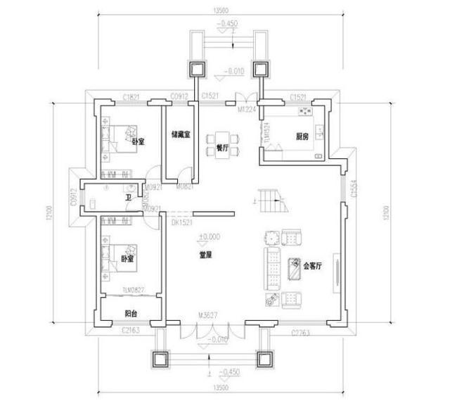 三層帶露臺的別墅設(shè)計(jì)圖，讓您氣派非凡！