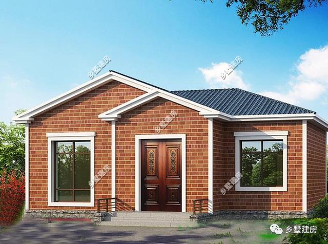 一層別墅設(shè)計(jì)圖，遠(yuǎn)離城市的喧囂，還您清新自然。