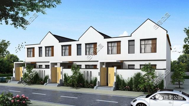 兩層別墅設(shè)計(jì)圖，經(jīng)濟(jì)實(shí)用，外型美觀，布局合理。