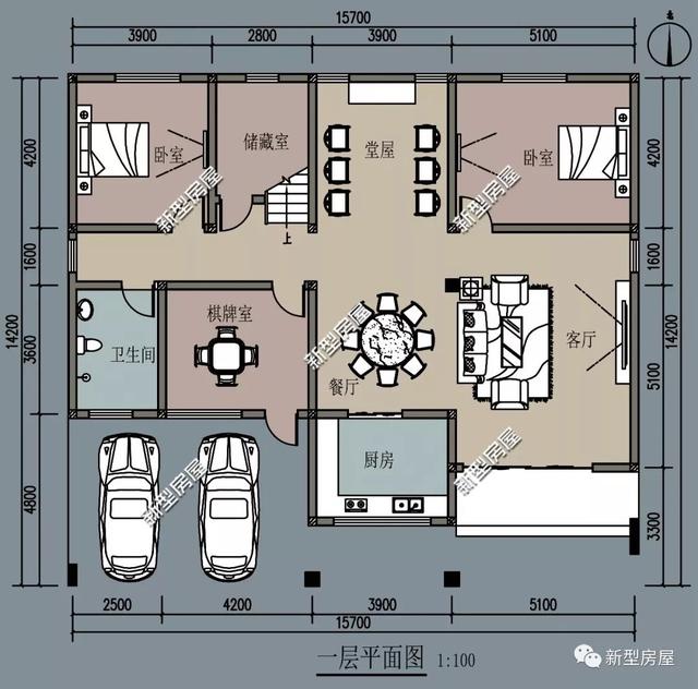 9套農(nóng)村帶車庫設(shè)計(jì)圖，簡(jiǎn)單、優(yōu)雅，打造您溫馨的家