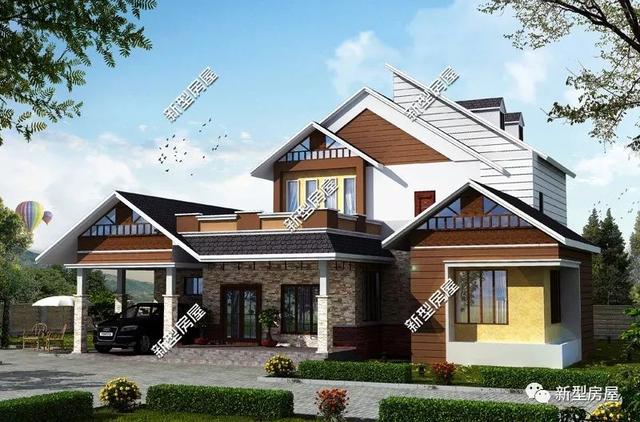 9套農(nóng)村帶車庫設(shè)計(jì)圖，簡(jiǎn)單、優(yōu)雅，打造您溫馨的家