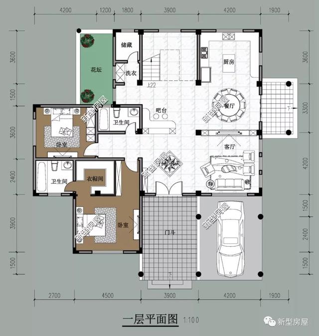 9套農(nóng)村帶車庫設(shè)計(jì)圖，簡(jiǎn)單、優(yōu)雅，打造您溫馨的家