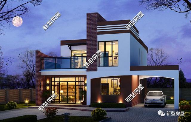 9套農(nóng)村帶車庫設(shè)計(jì)圖，簡(jiǎn)單、優(yōu)雅，打造您溫馨的家