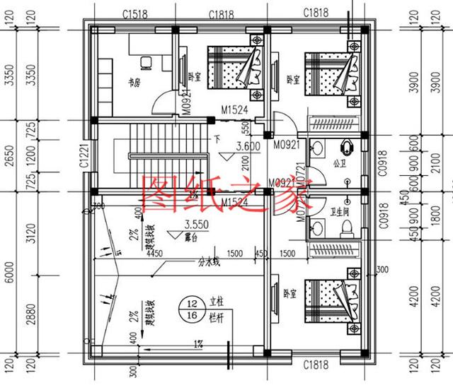 5套農(nóng)村二層自建房，美觀實用造價低，全家人的最愛！