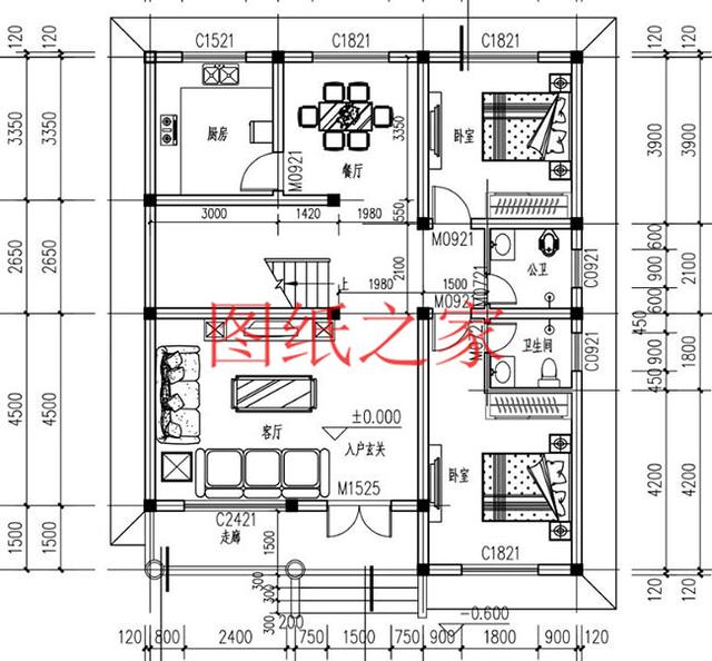 5套農(nóng)村二層自建房，美觀實用造價低，全家人的最愛！