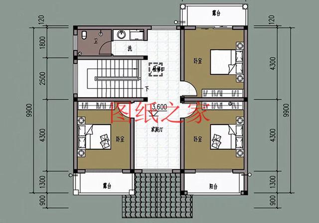 5套農(nóng)村二層自建房，美觀實用造價低，全家人的最愛！