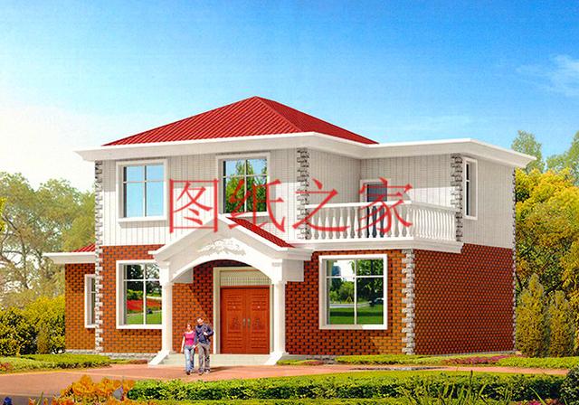 5套農(nóng)村二層自建房，美觀實用造價低，全家人的最愛！