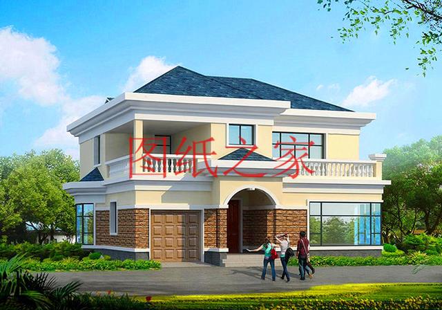 5套農(nóng)村二層自建房，美觀實用造價低，全家人的最愛！