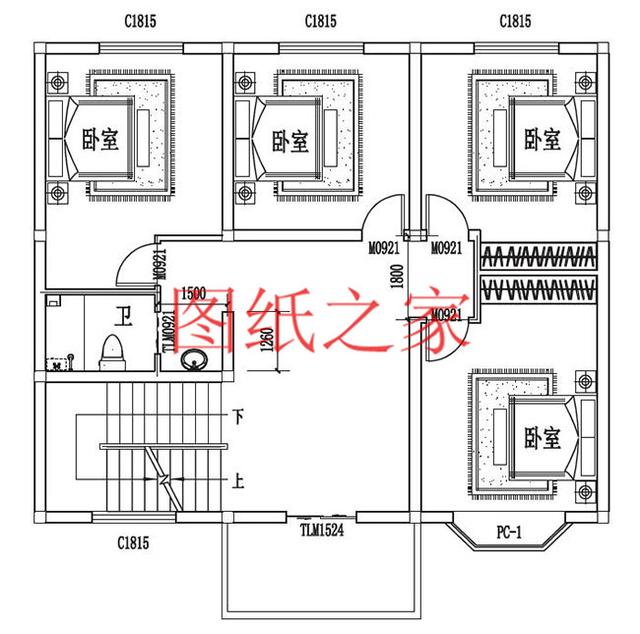 5套農(nóng)村三層別墅設(shè)計(jì)圖，主體造價(jià)低廉，值得推薦！