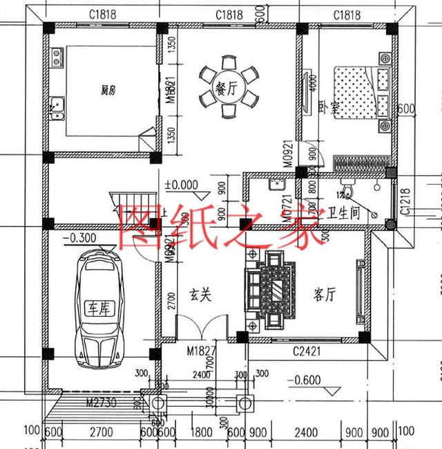 5套農(nóng)村三層別墅設(shè)計(jì)圖，主體造價(jià)低廉，值得推薦！