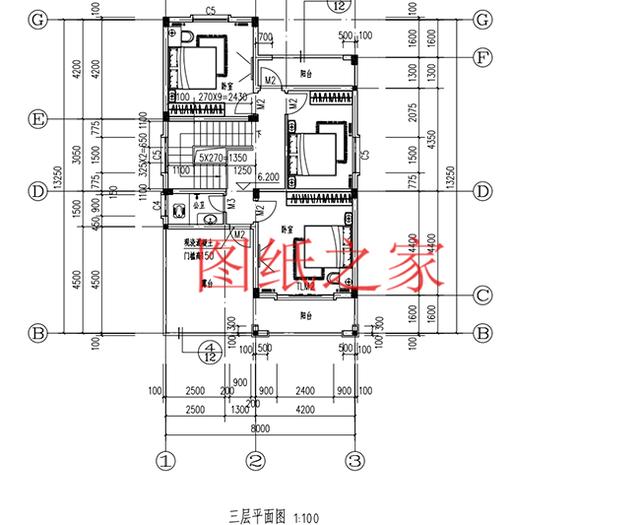 5套農(nóng)村三層別墅設(shè)計(jì)圖，主體造價(jià)低廉，值得推薦！