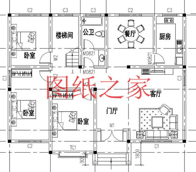 二層農(nóng)村自建房，外觀新穎獨特，您的建筑在村里獨一無二