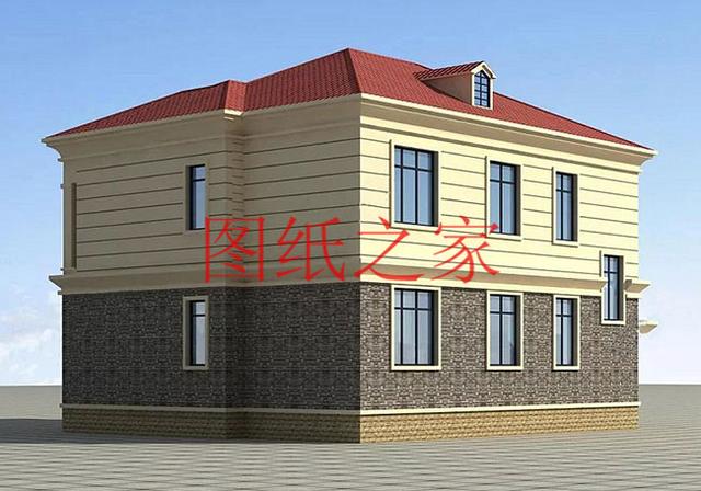 二層農(nóng)村自建房，外觀新穎獨特，您的建筑在村里獨一無二