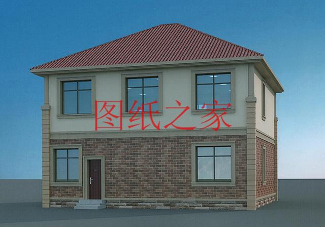 二層農(nóng)村自建房，外觀新穎獨特，您的建筑在村里獨一無二