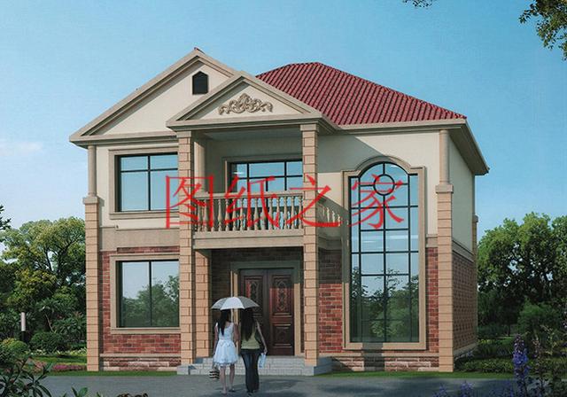 二層農(nóng)村自建房，外觀新穎獨特，您的建筑在村里獨一無二