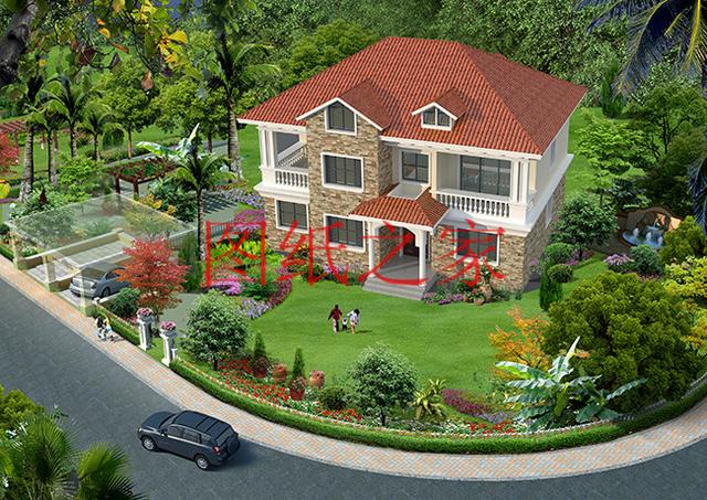 二層農(nóng)村自建房，外觀新穎獨特，您的建筑在村里獨一無二