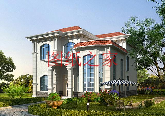 二層農(nóng)村自建房，外觀新穎獨特，您的建筑在村里獨一無二