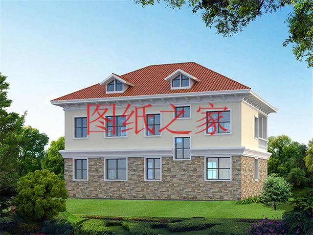 二層農(nóng)村自建房，外觀新穎獨特，您的建筑在村里獨一無二