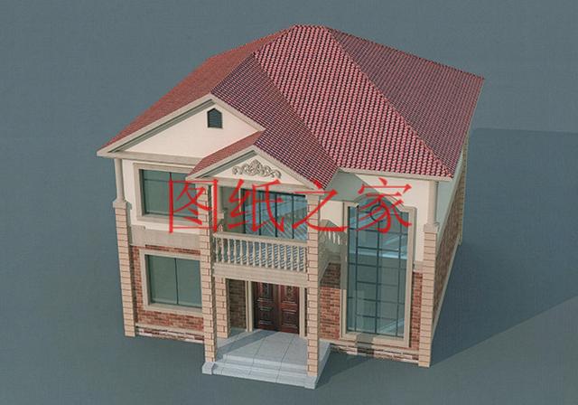 二層農(nóng)村自建房，外觀新穎獨特，您的建筑在村里獨一無二