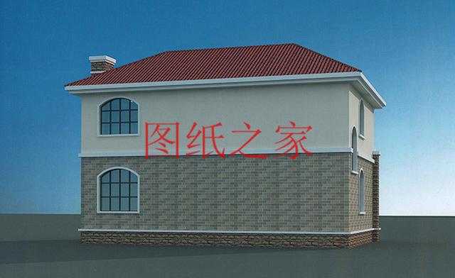 二層別墅設計圖，外觀新穎漂亮、布局科學合理，您的首選！