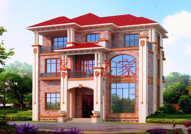 6款農(nóng)村三層別墅設(shè)計圖，實用性強，居住舒適