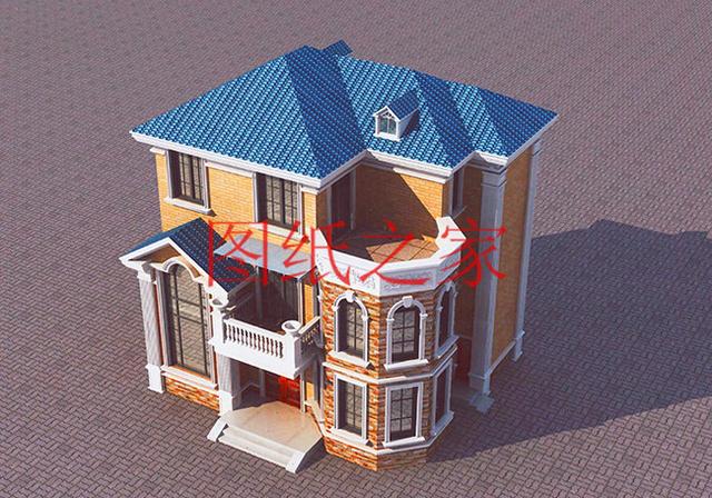 6款農(nóng)村三層別墅設(shè)計圖，實用性強，居住舒適