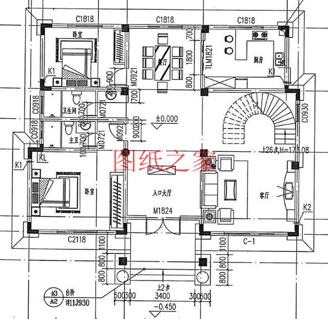 6款農(nóng)村三層別墅設(shè)計圖，實用性強，居住舒適
