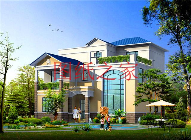 6款農(nóng)村三層別墅設(shè)計圖，實用性強，居住舒適