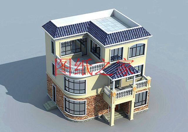 6款農(nóng)村三層別墅設(shè)計圖，實用性強，居住舒適