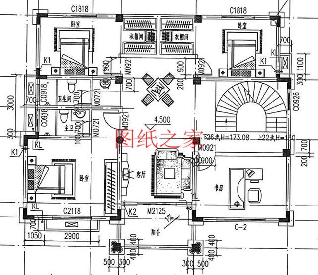 6款農(nóng)村三層別墅設(shè)計圖，實用性強，居住舒適